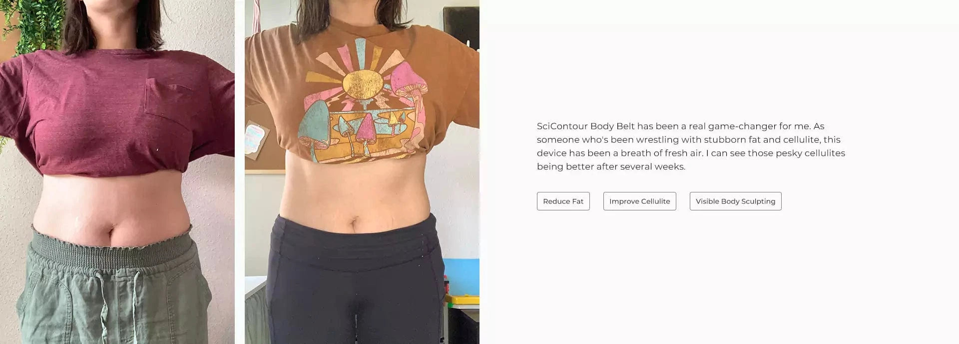 Good feedback from customer-Reduce my belly fat