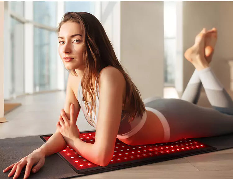 Scicontour Red Light Therapy Pad for enhanced results during Yoga